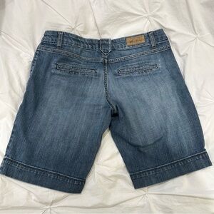 DKNY Y2K Low Rise Classic Blue Jean Shorts